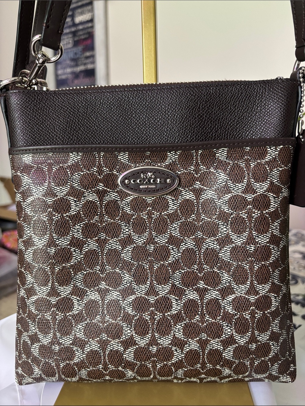 COACH North/South Swingpack Crossbody Bag